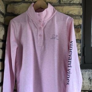 Vineyard Vines Vintage Whale Snap Placket Pullover
